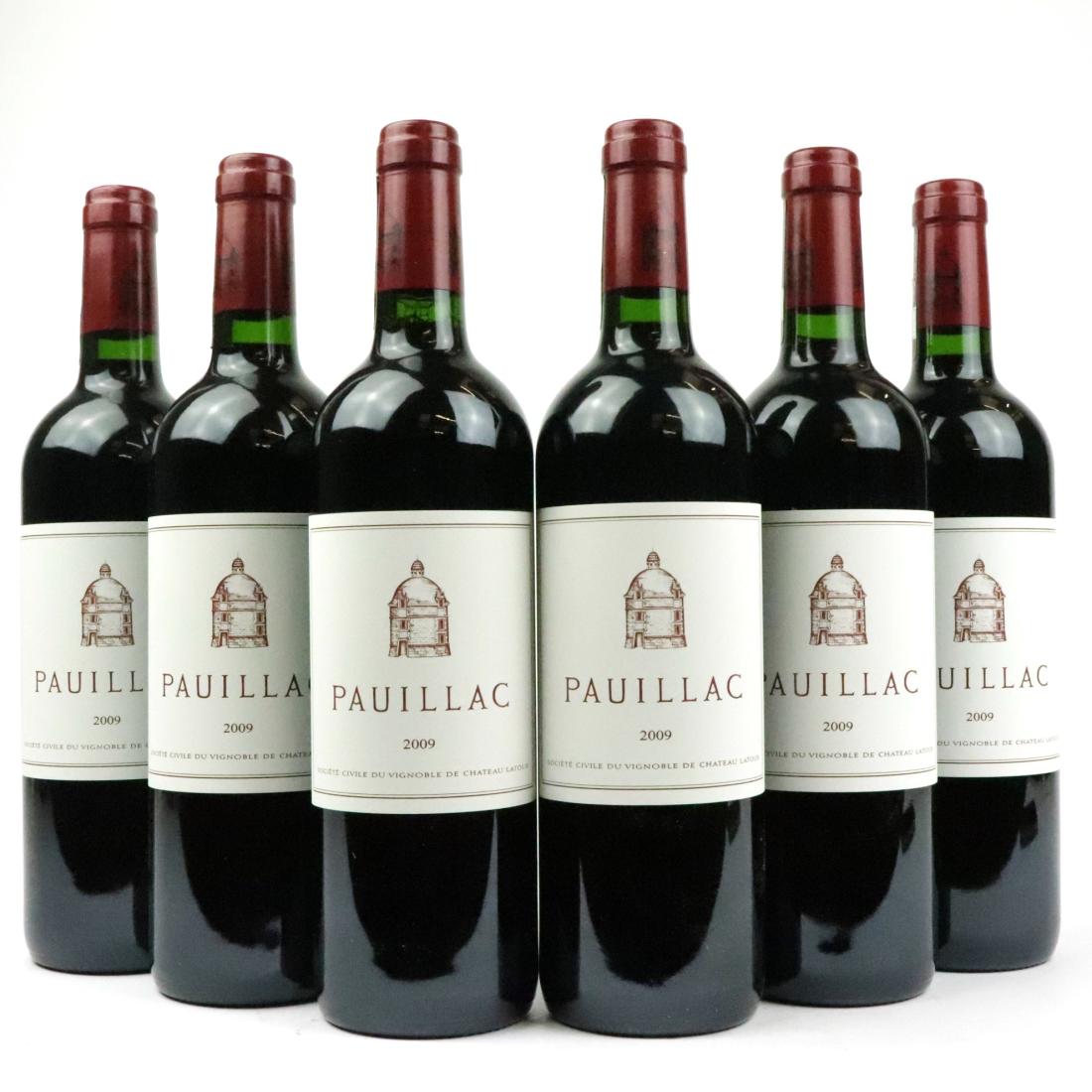 Image for Pauillac De Ch. Latour 2009 Pauillac 6x75cl / OWC