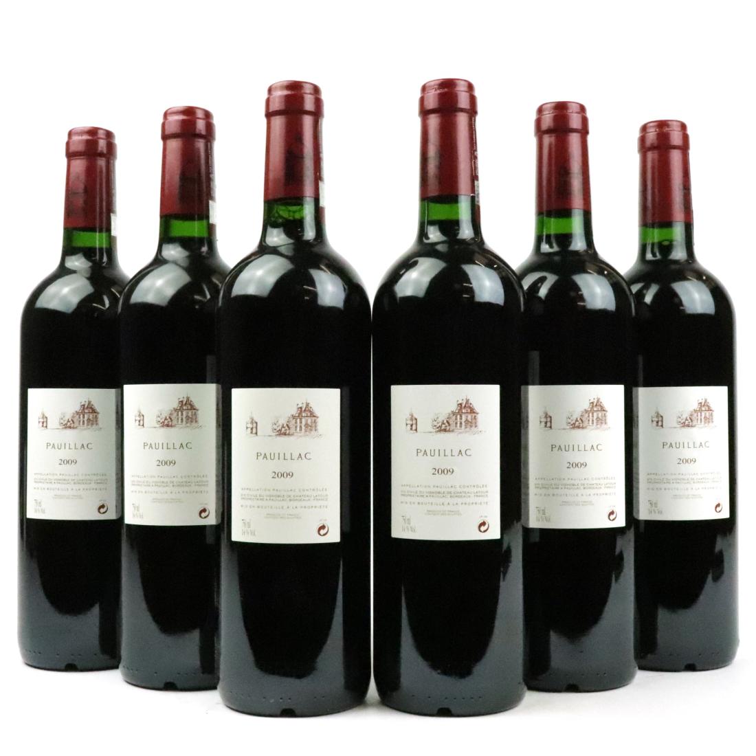 Image for Pauillac De Ch. Latour 2009 Pauillac 6x75cl / OWC