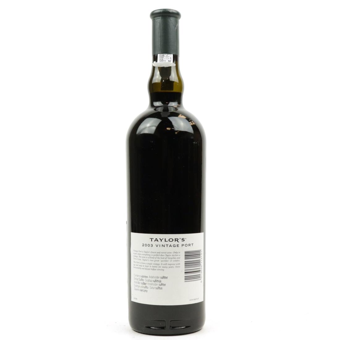 Image for Taylor's 2003 Vintage Port