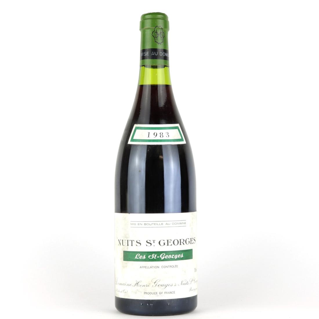 Image for Dom. Henri Gouges Les St-Georges 1983 Nuits-Saint-Georges