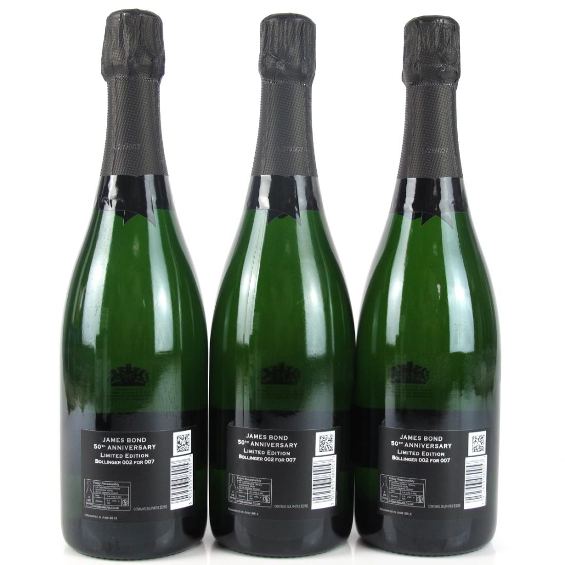 Image for Bollinger 2002 Vintage Champagne / James Bond 007