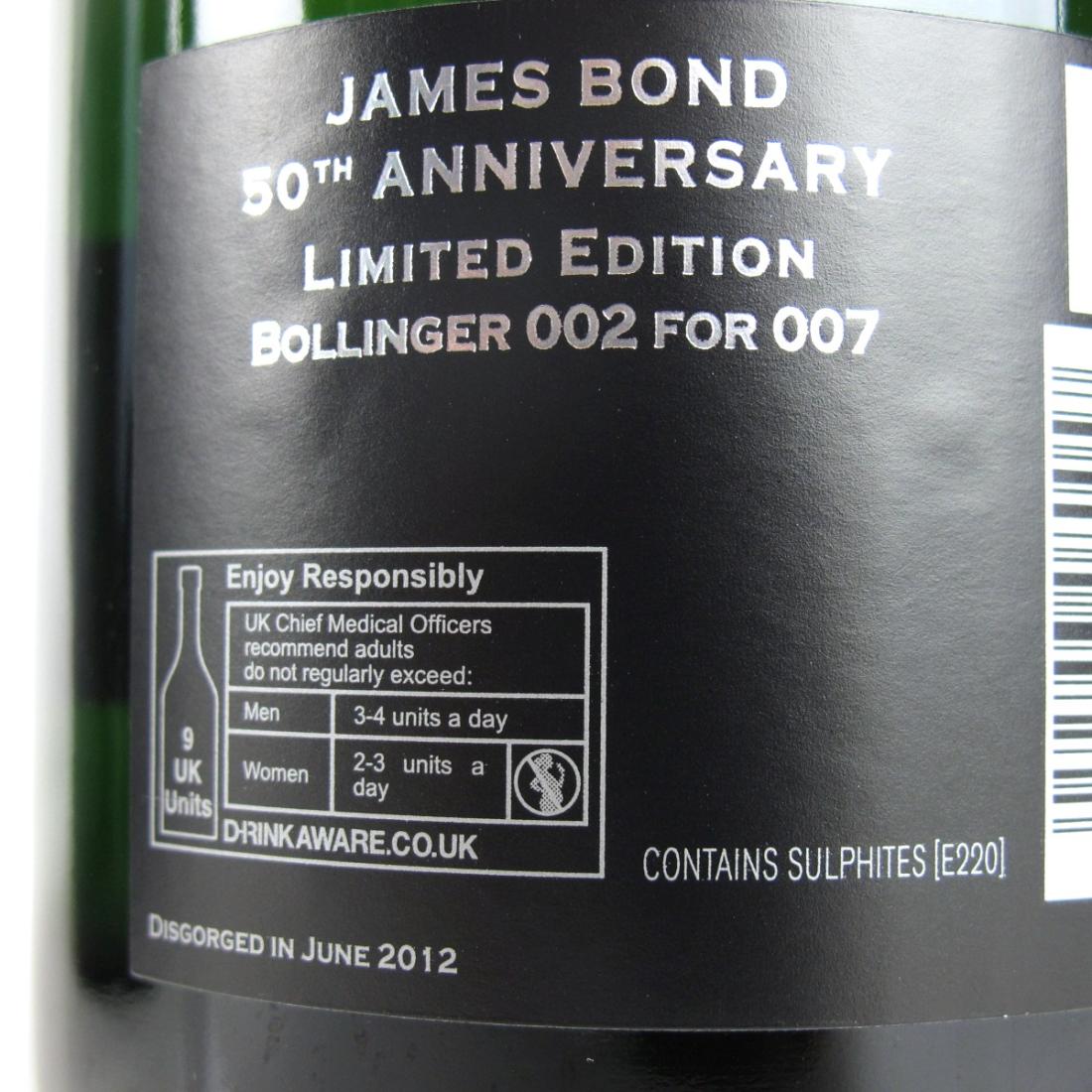 Image for Bollinger 2002 Vintage Champagne / James Bond 007