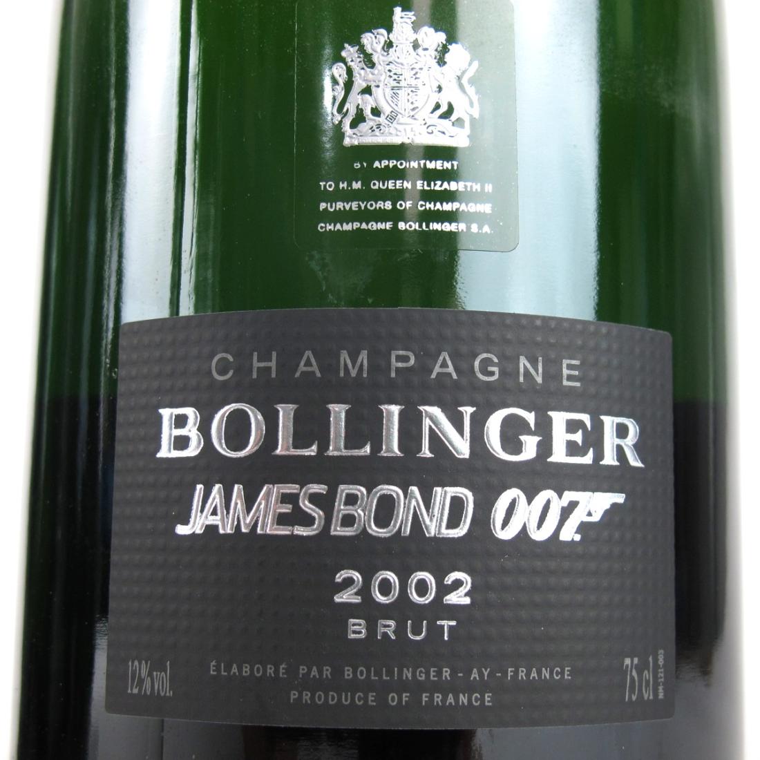 Image for Bollinger 2002 Vintage Champagne / James Bond 007