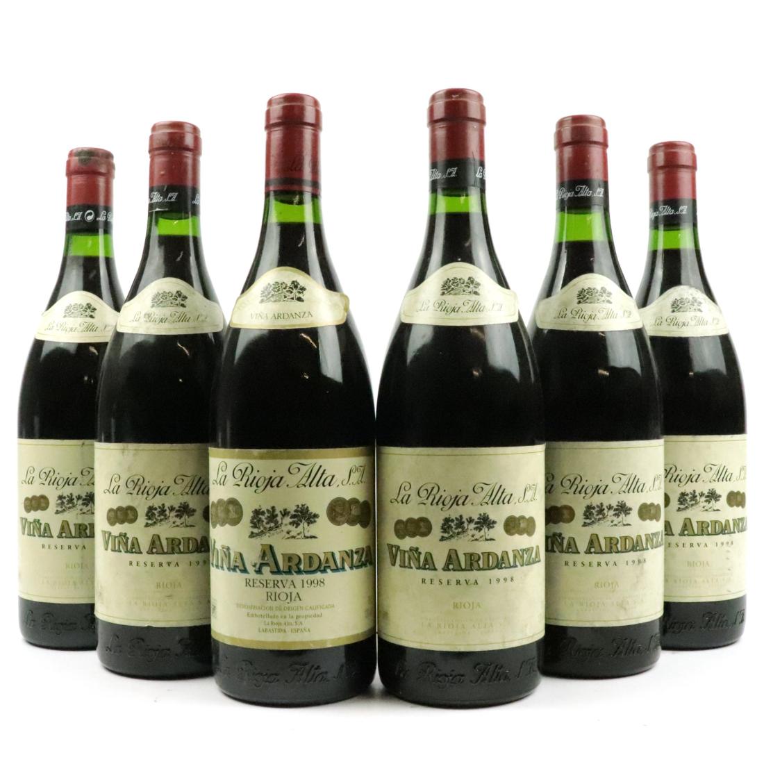 Image for Vina Ardanza 1998 Rioja Reserva