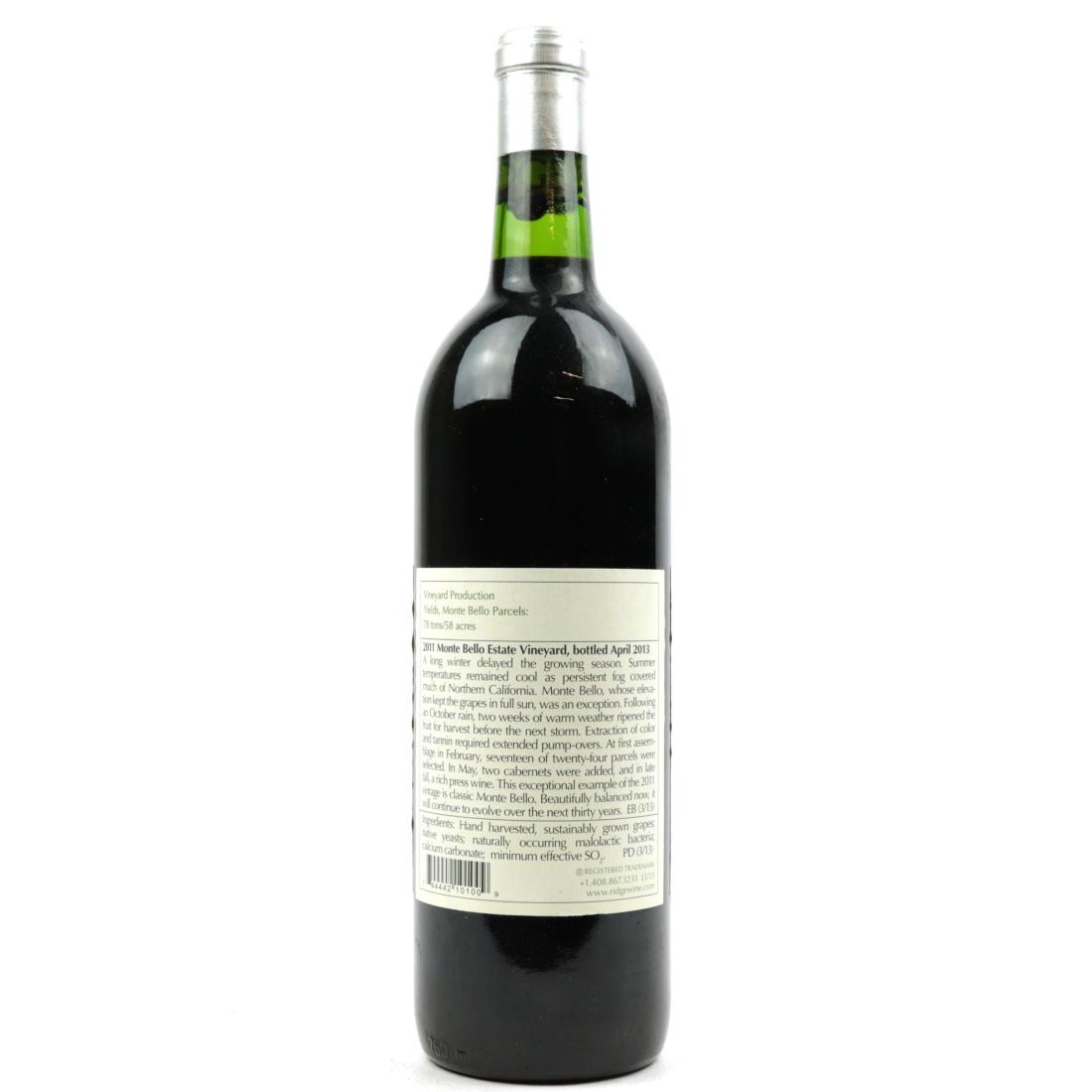 Image for Ridge Monte Bello 2011