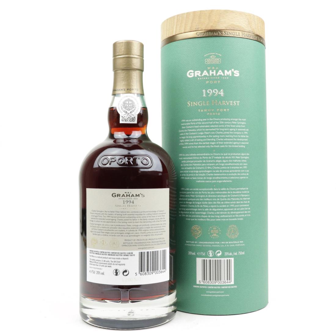 Image for Graham's 1994 Single Harvest Tawny Port