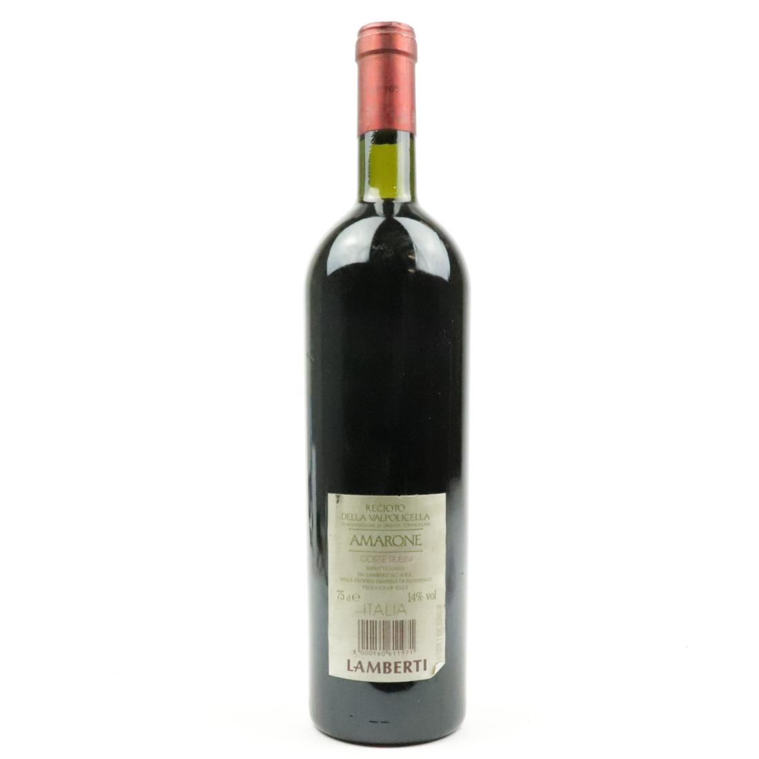 Image for Lamberti Corte Rubini Recioto Della Valpolicella 1986 Verona