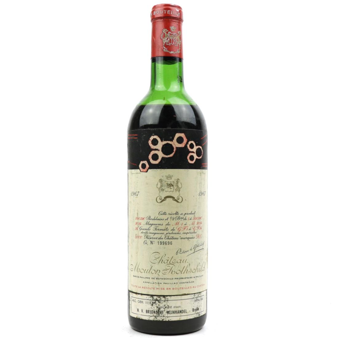 Image for Ch. Mouton-Rothschild 1967 Pauillac 1er-Cru