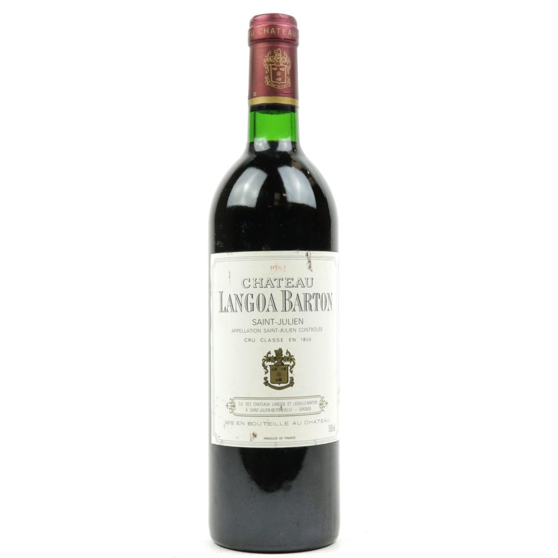 Ch. Langoa Barton 1984 St-Julien 3eme-Cru