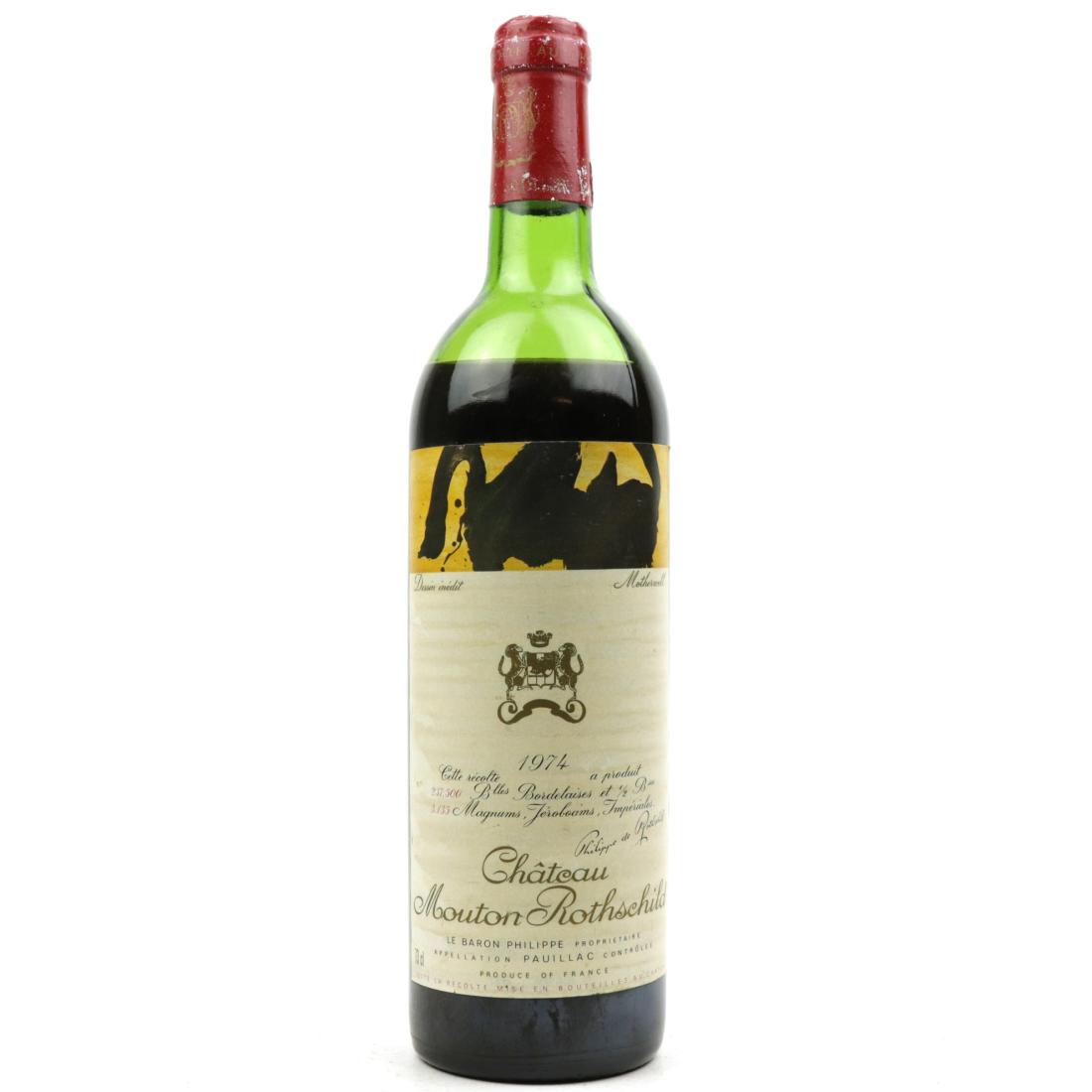 Image for Ch. Mouton-Rothschild 1974 Pauillac 1er-Cru