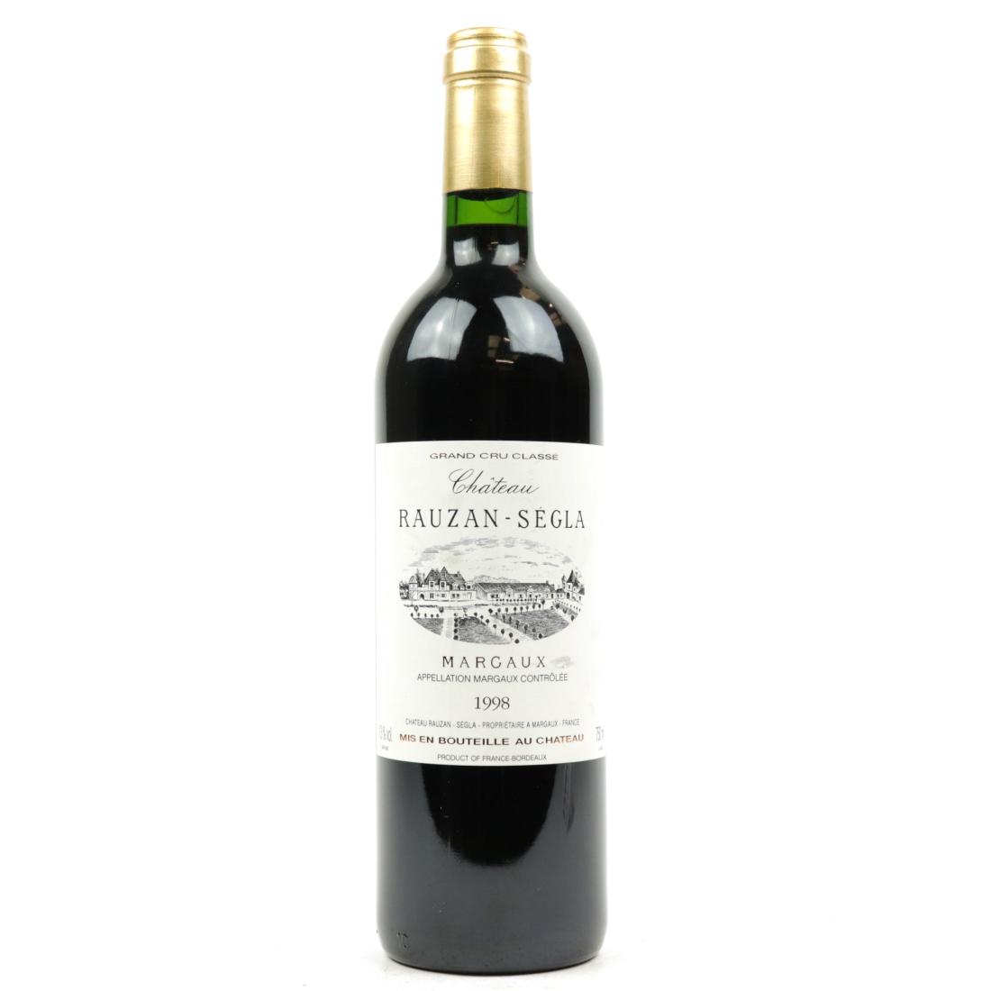 Image for Ch. Rauzan-Segla 1998 Margaux 2eme-Cru