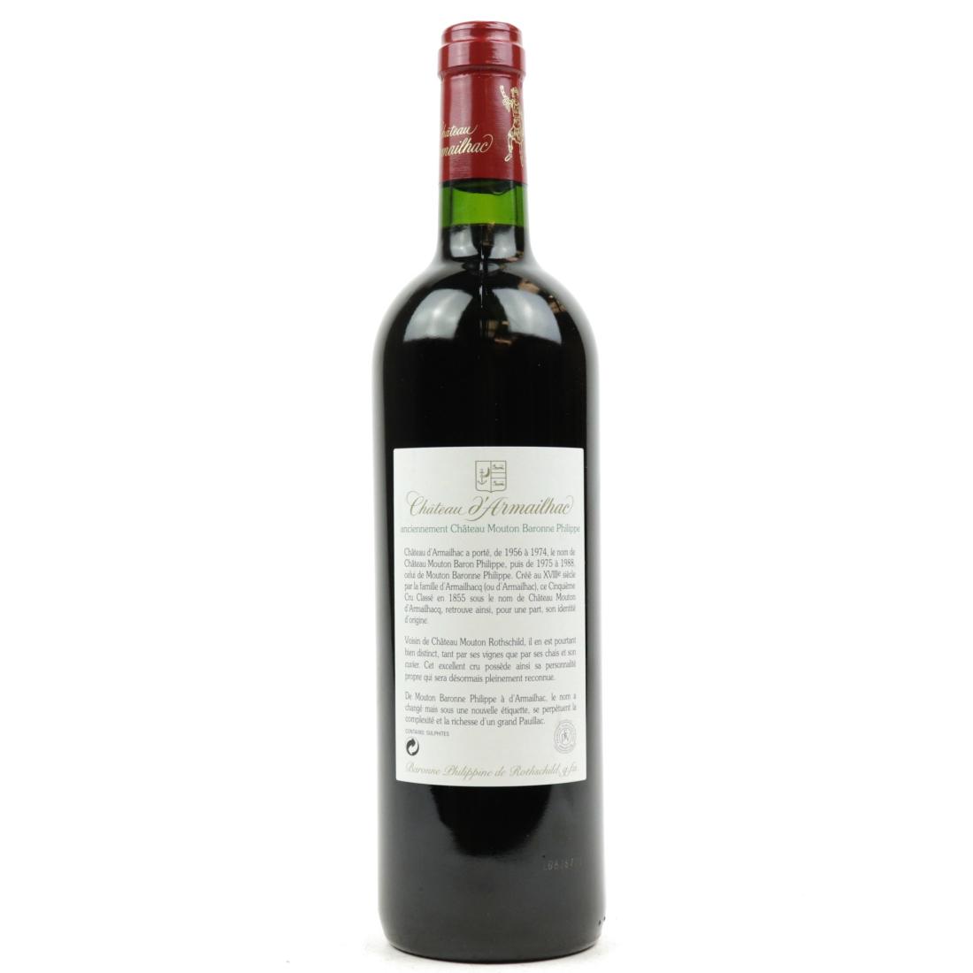 Image for Ch. d'Armailhac 2004 Pauillac 5eme-Cru