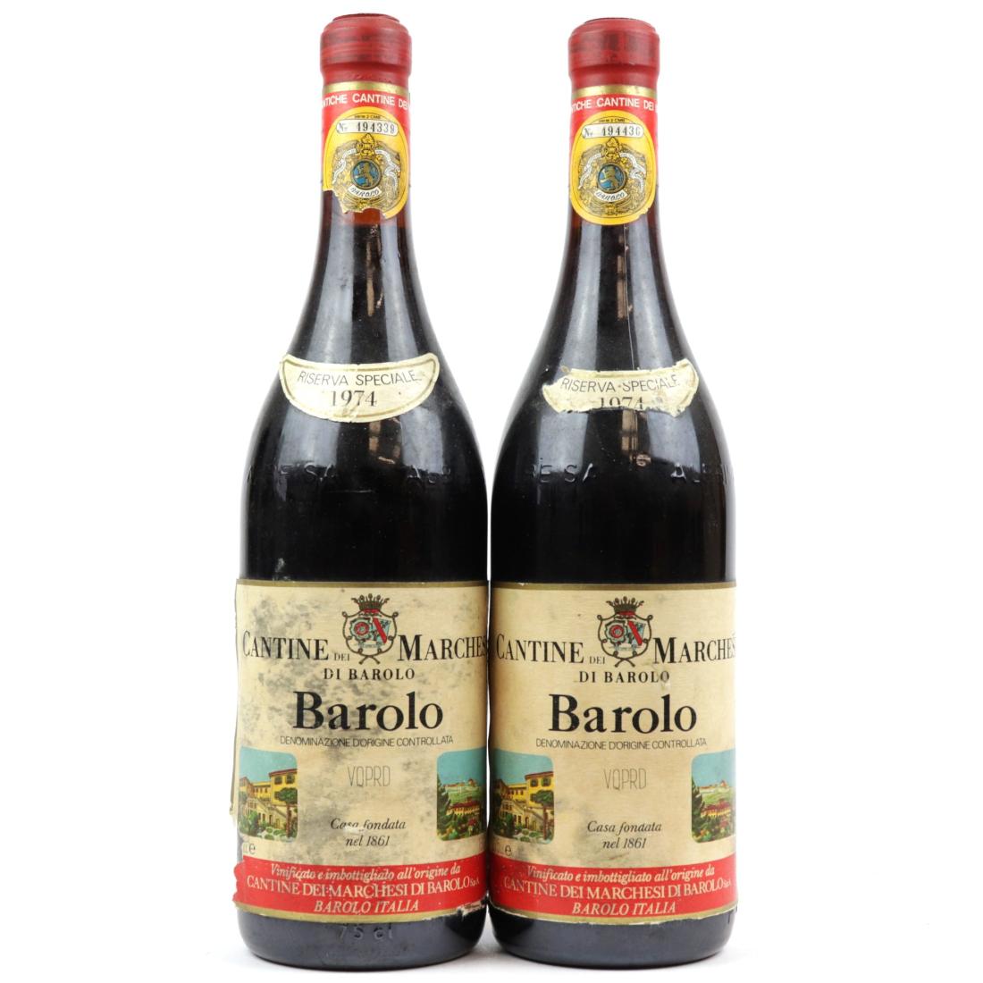 Image for Marchesi Di Barolo 1974 Barolo Riserva Speciale
