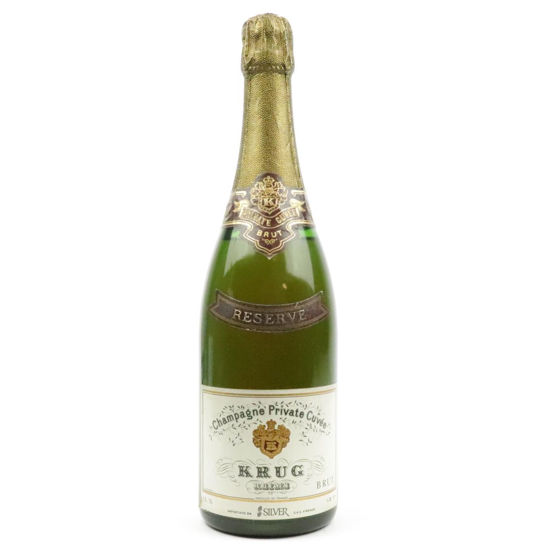 Image for Krug Private Cuvee Brut Reserve Champagne