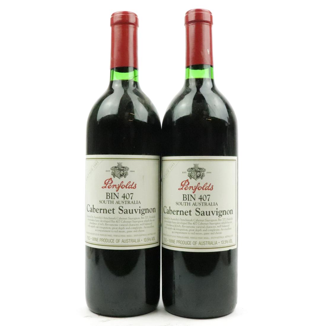 Image for Penfolds Bin 407 Cabernet Sauvignon 1993 South Australia