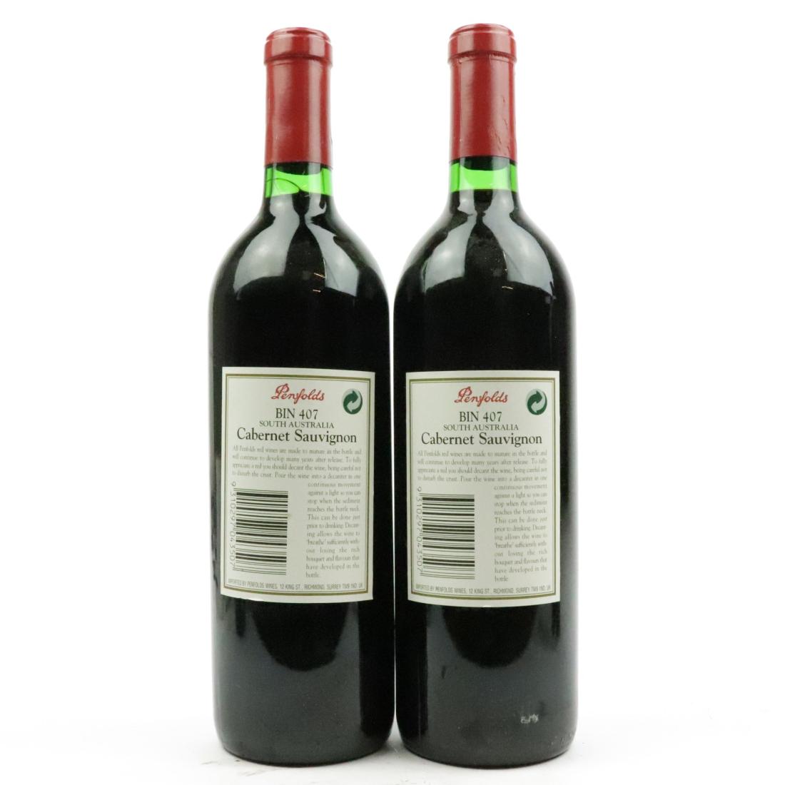 Image for Penfolds Bin 407 Cabernet Sauvignon 1993 South Australia