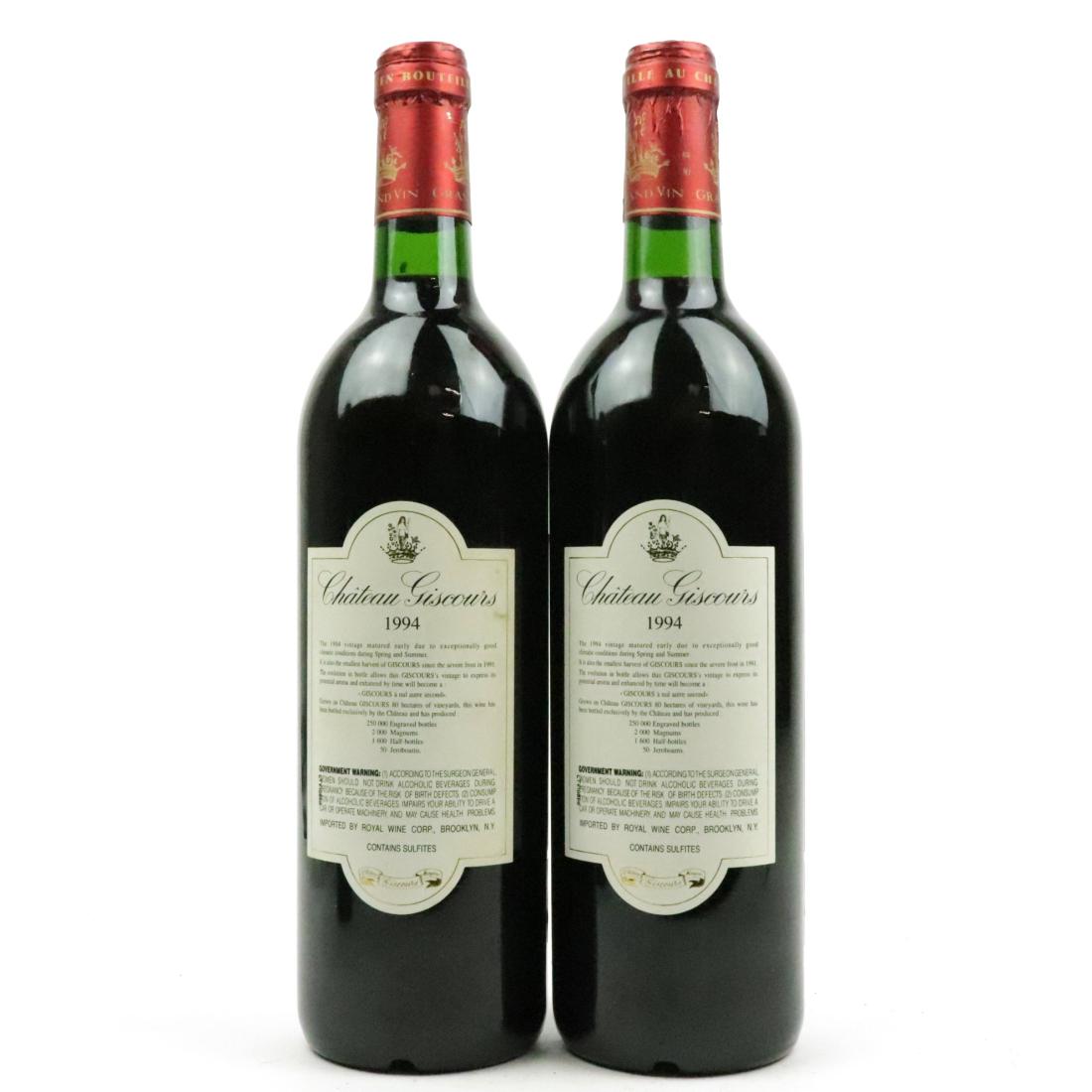 Image for Ch. Giscours 1994 Margaux 3eme-Cru