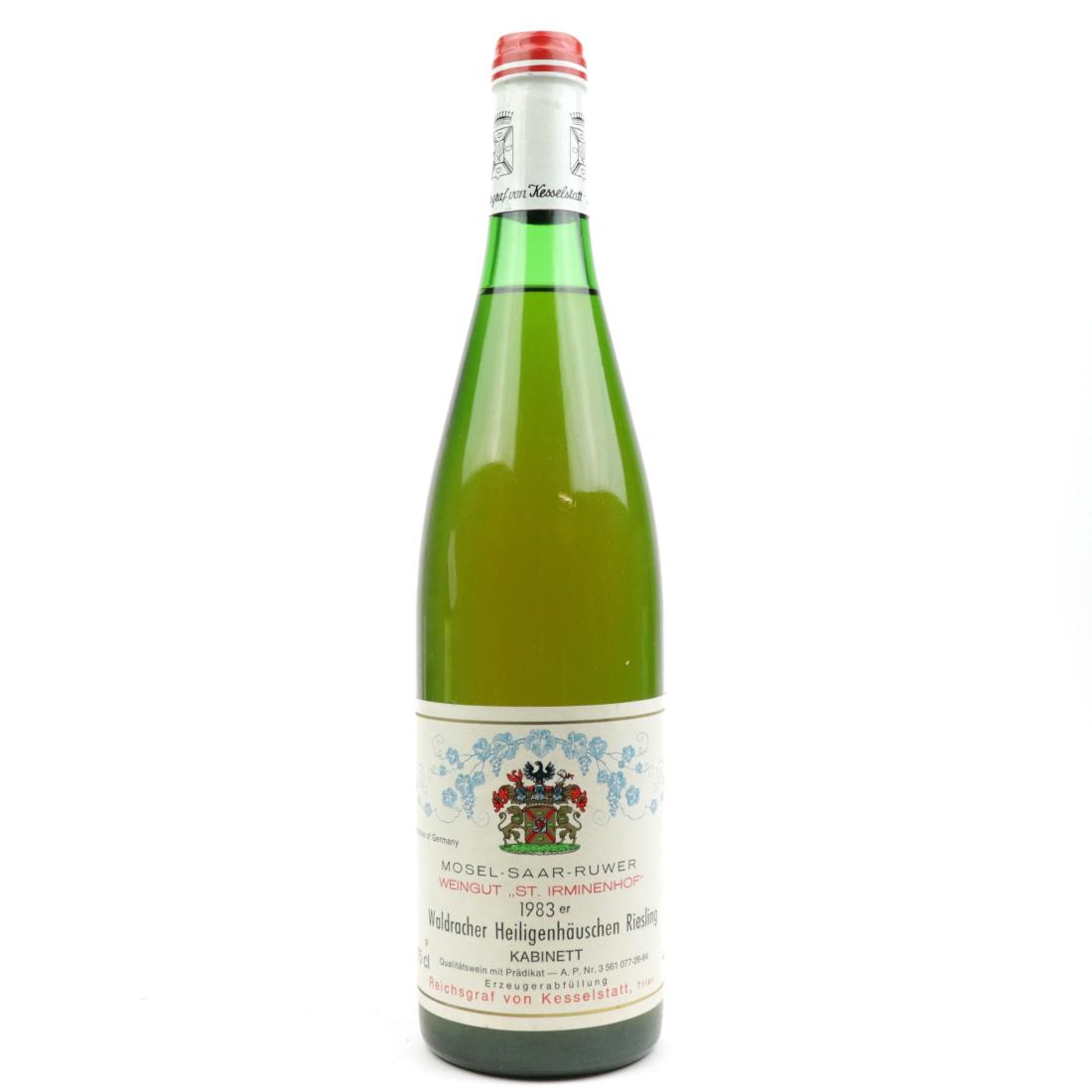 Image for St.Irminenhof Waldracher Heiligenhauschen Riesling Kabinett 1983 Mosel