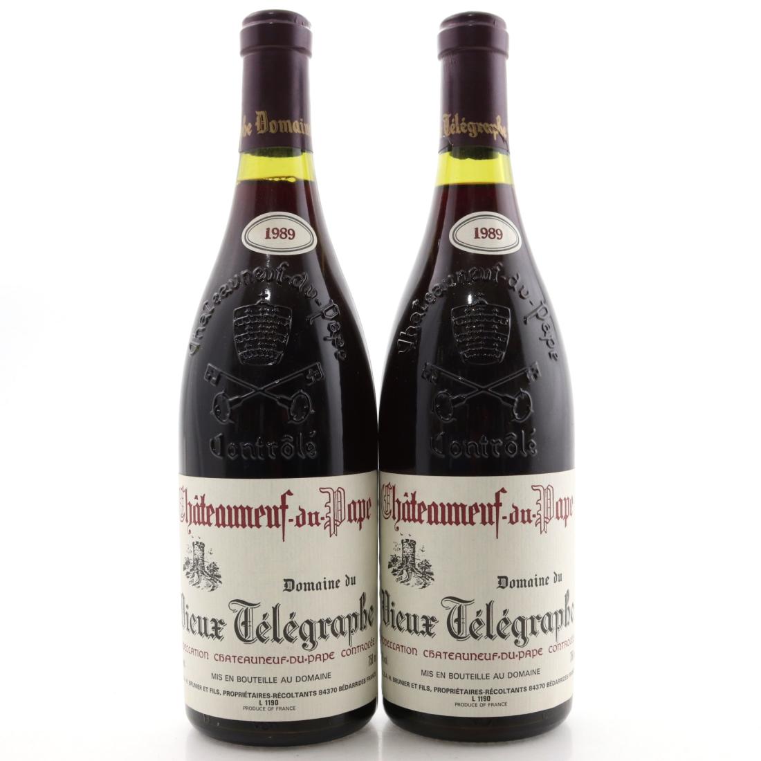 Image for Dom. Du Vieux Telegraphe 1989 Chateauneuf-Du-Pape