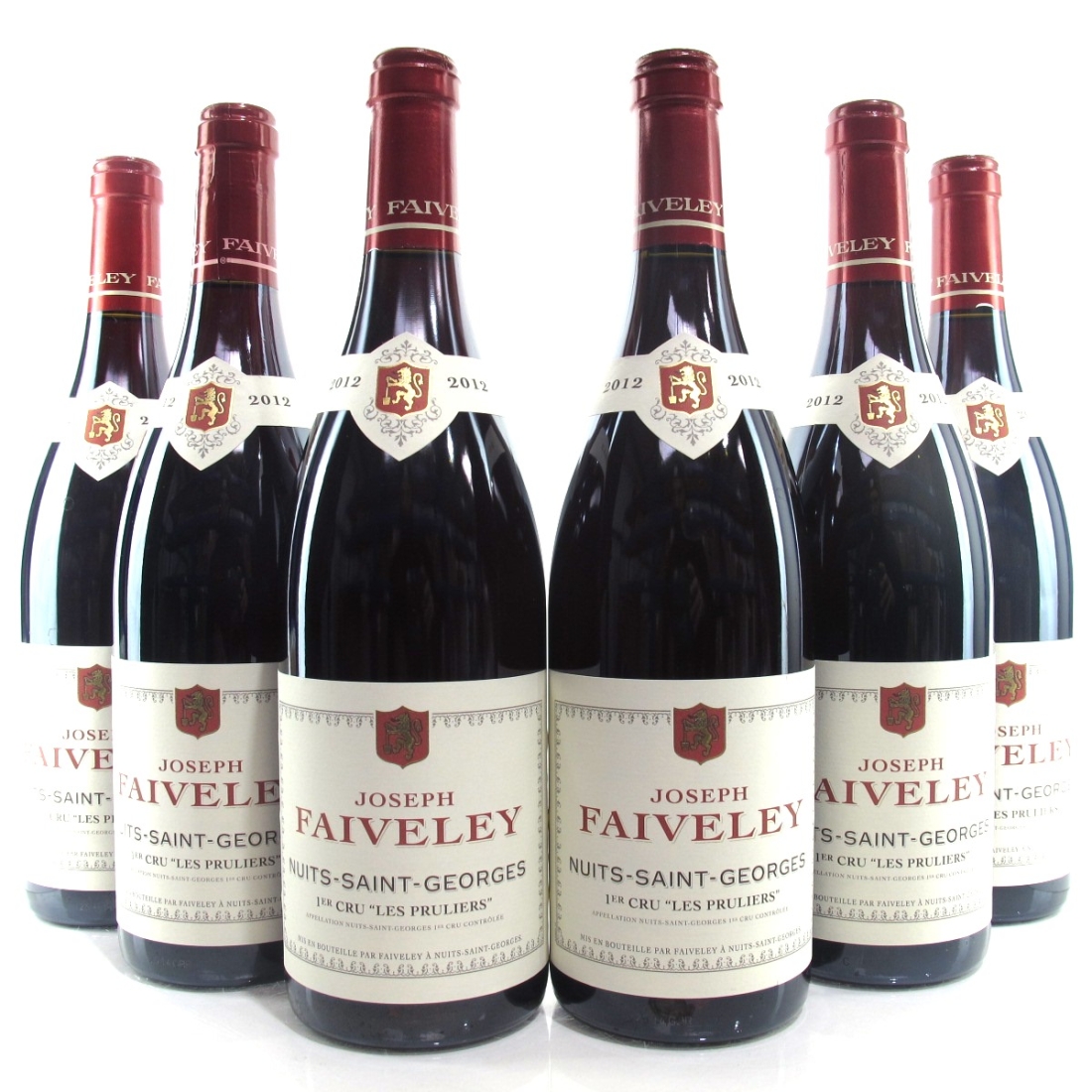 Faiveley \"Les Pruliers\" 2012 Nuits-Saint-Georges 1er-Cru 6x75cl