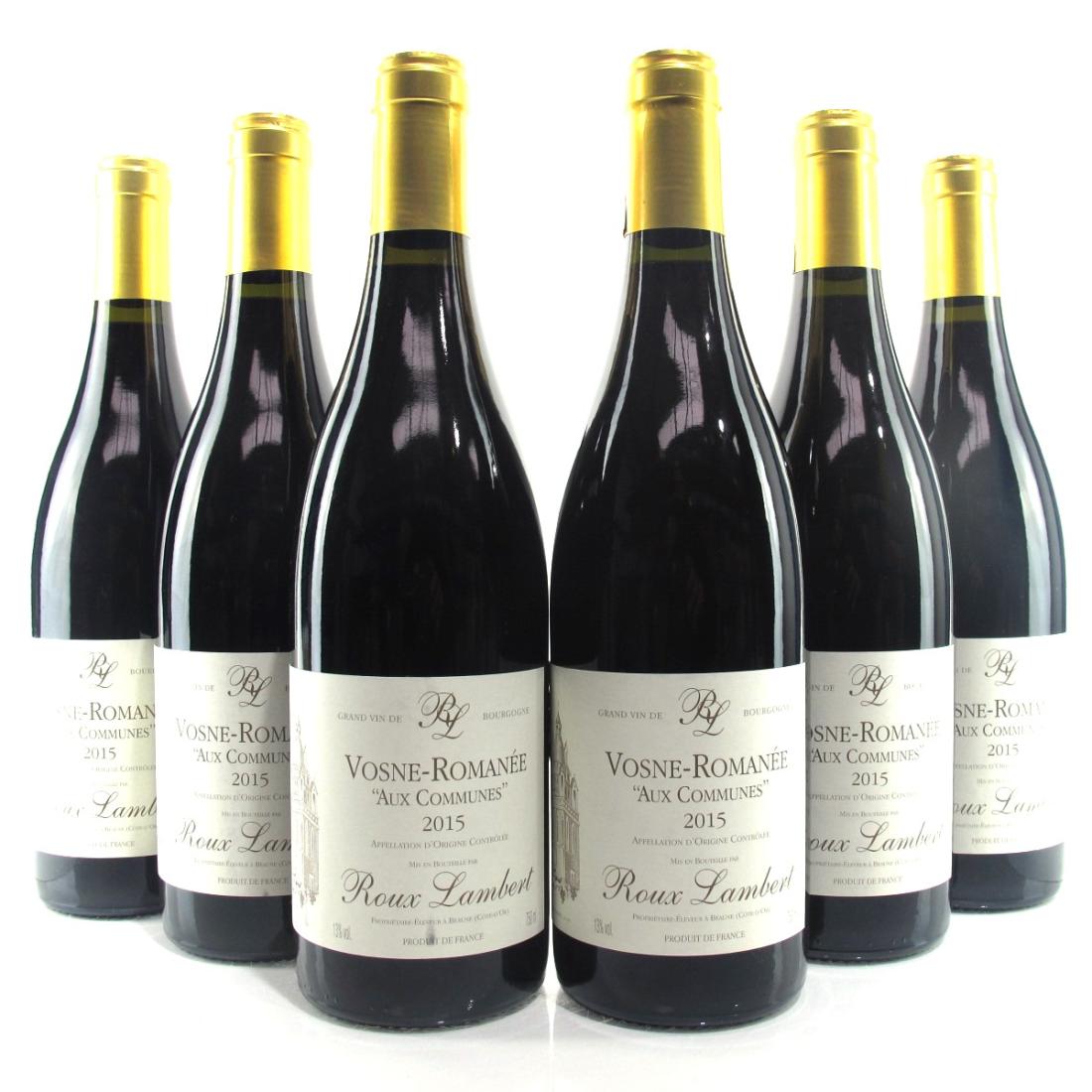 Image for R.Lambert Aux Communes 2015 Vosne-Romanee
