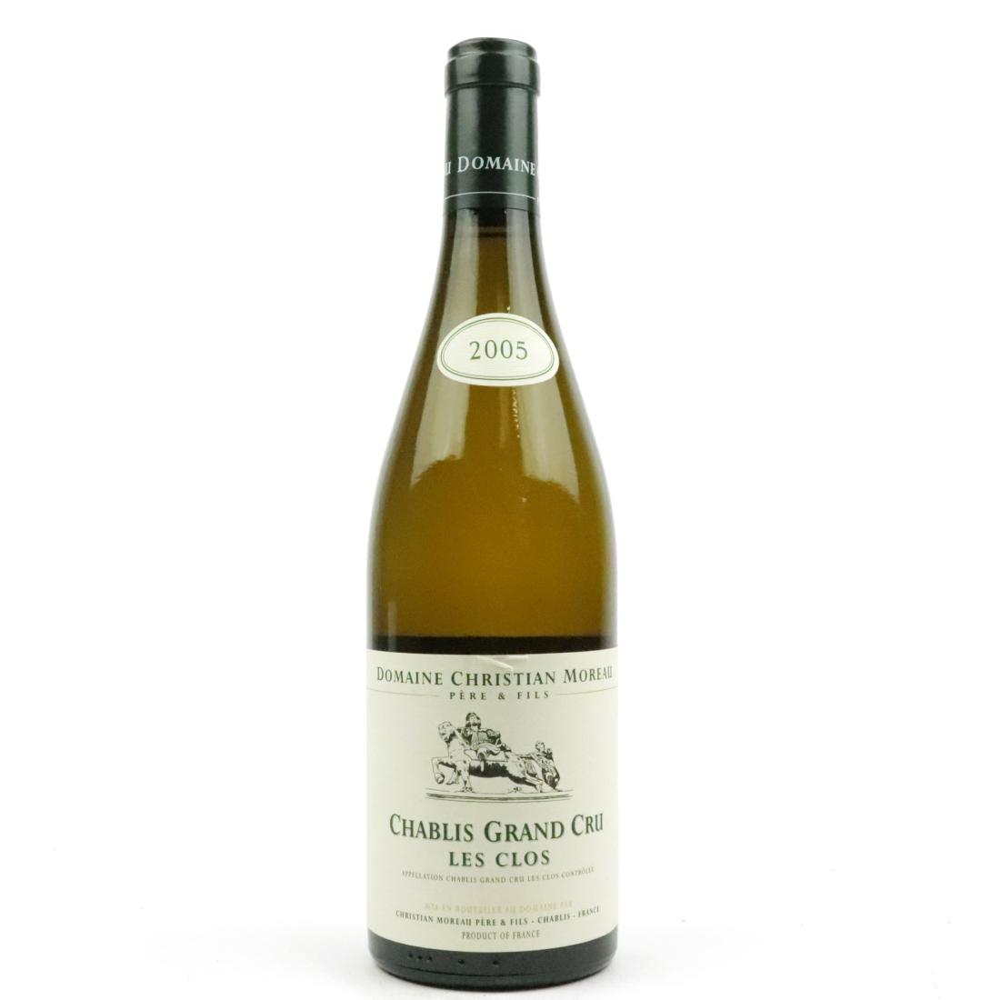 Image for Dom. C.Moreau Les Clos 2005 Chablis Grand-Cru