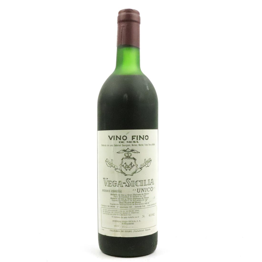 Image for Vega Sicilia Unico NV Ribera Del Duero Reserva Especial