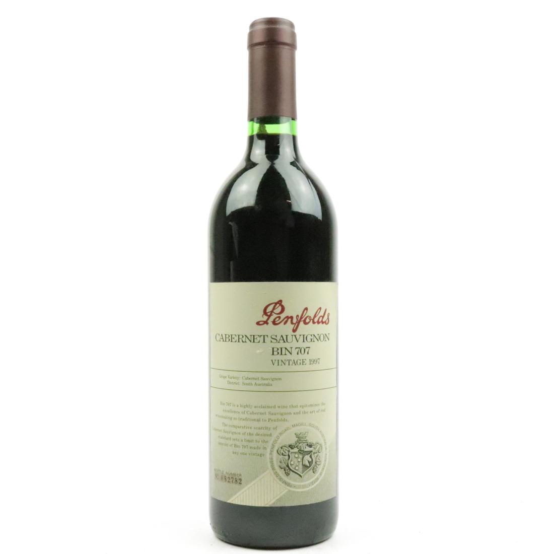 Image for Penfolds Bin 707 Cabernet Sauvignon 1997 South Australia