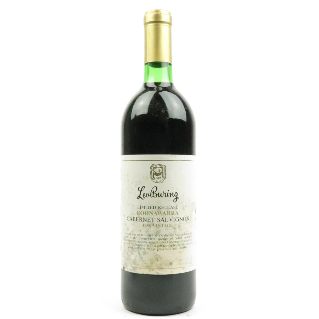 Image for Leo Buring Cabernet Sauvignon 1988 Coonawarra