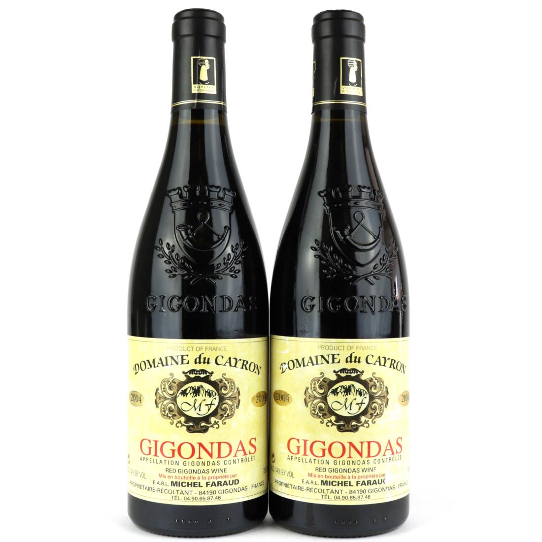 Dom. Du Cayron 2004 Gigondas Wine | Wine Auctioneer