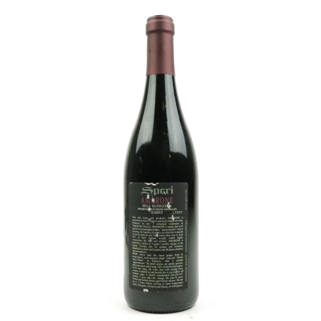 Image for Speri Monte Sant'Urbano 2003 Amarone Classico