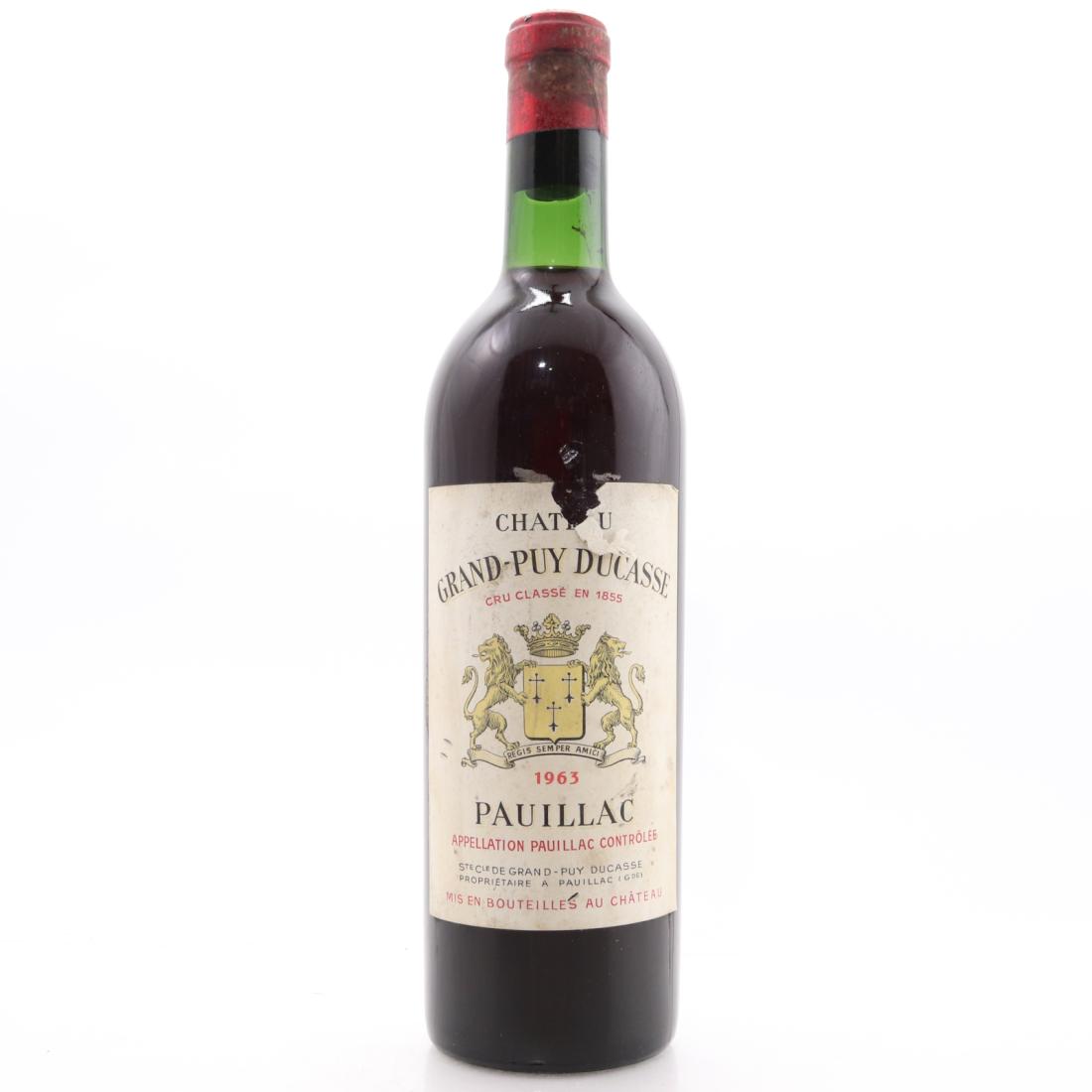 Image for Ch. Grand-Puy Ducasse 1963 Pauillac 5eme-Cru