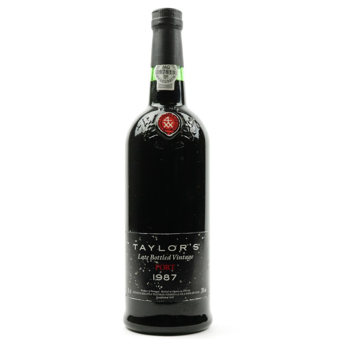 Taylor's 1987 LBV Port Wine | Wine Auctioneer