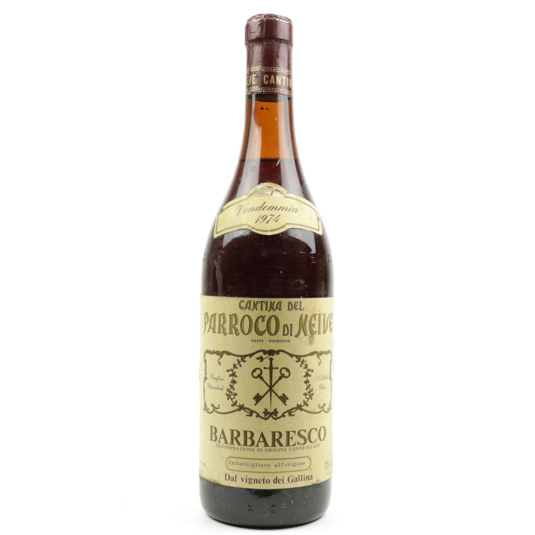 Image for Parroco Di Neive 1974 Barbaresco