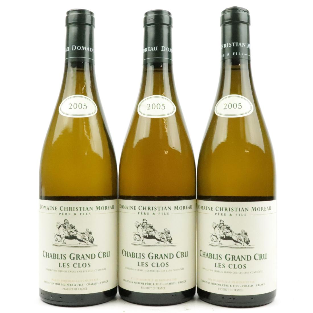 Image for Dom. C.Moreau Les Clos 2005 Chablis Grand-Cru