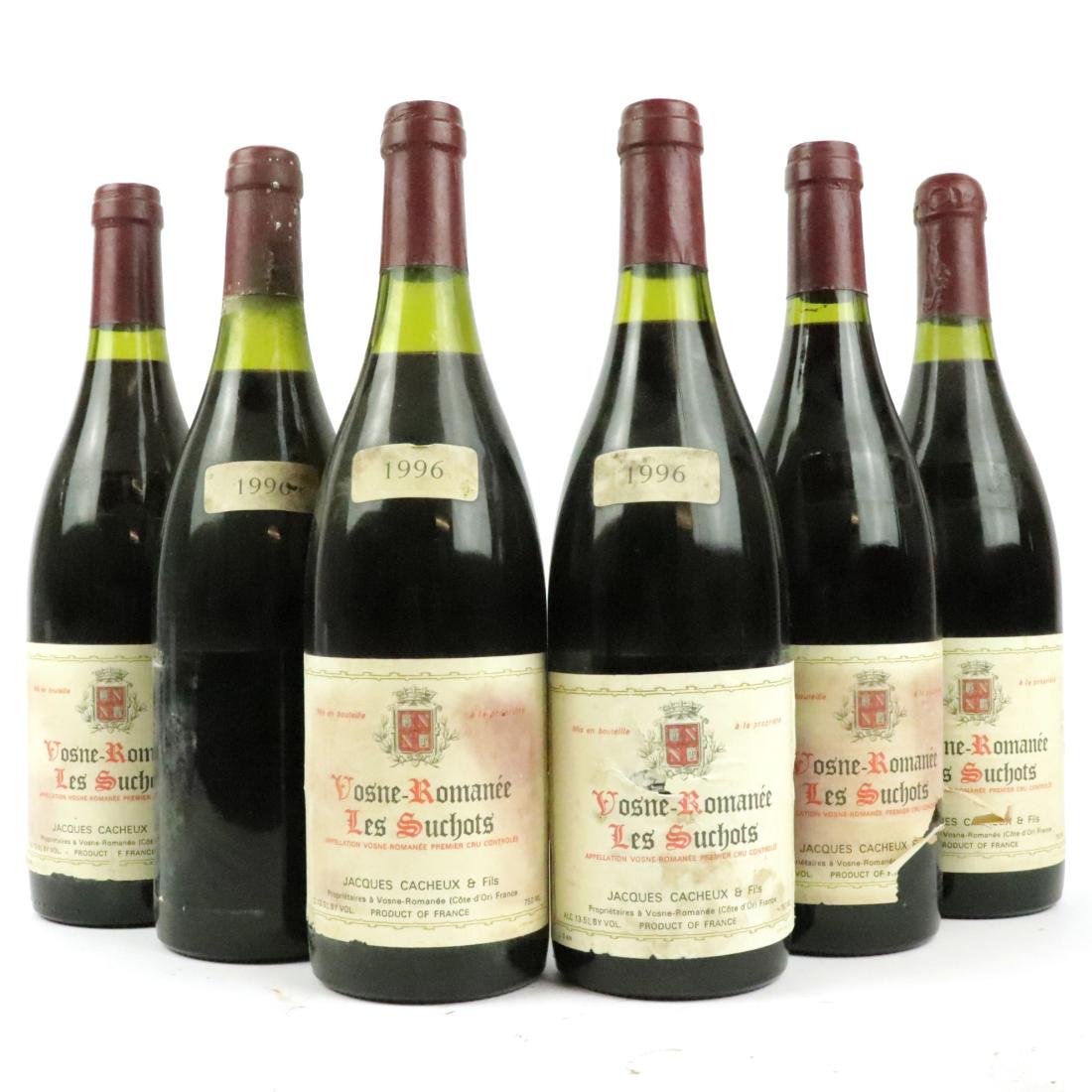 Image for J.Cacheux Les Suchots 1996 Vosne-Romanee 1er-Cru