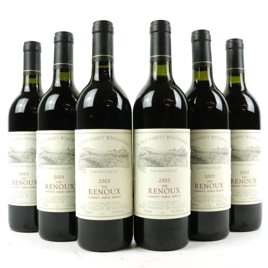 Image for Burge Family Renoux Cabernet Shiraz Merlot 2003 Barossa
