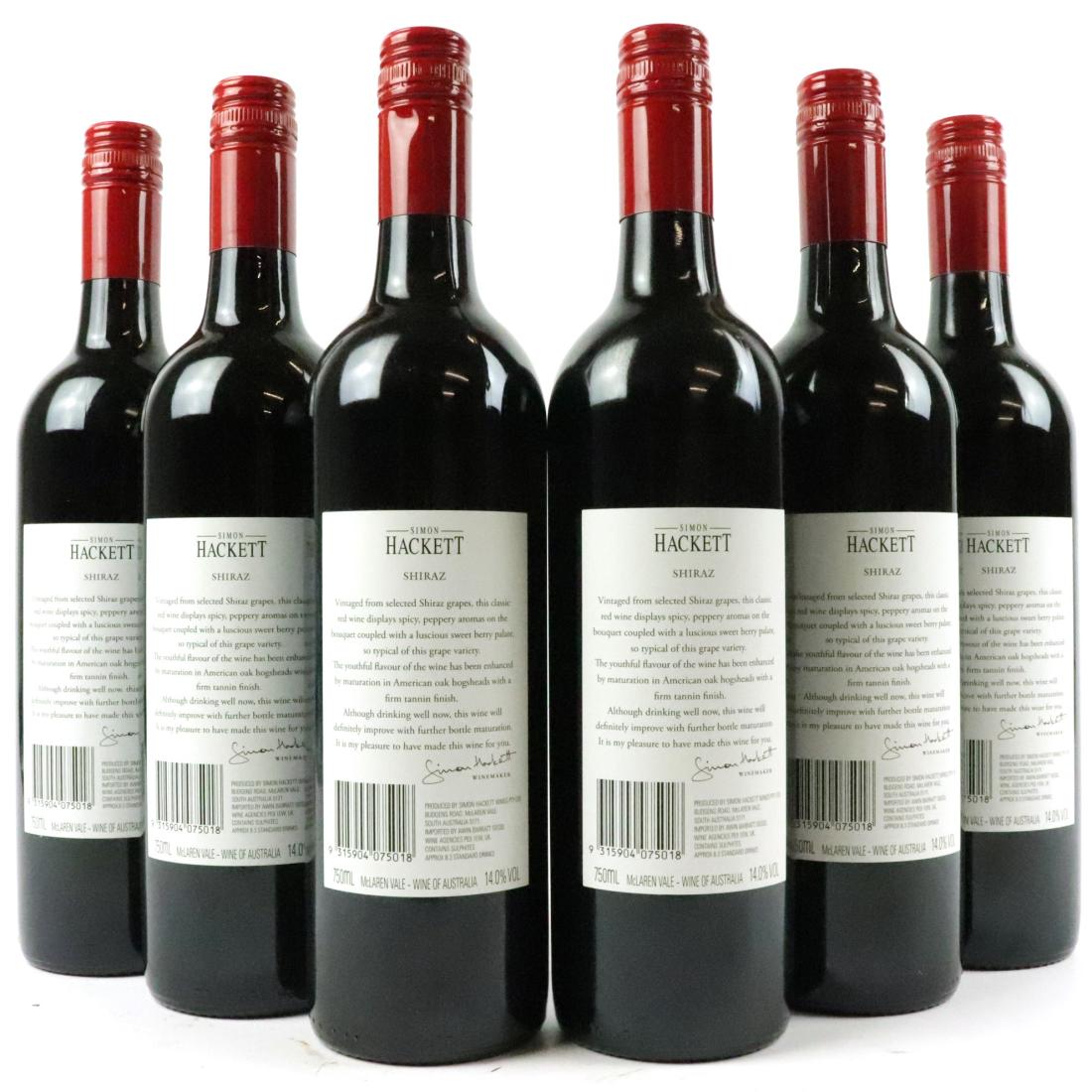 Image for S.Hackett Hills View Shiraz 2017 McLaren Vale
