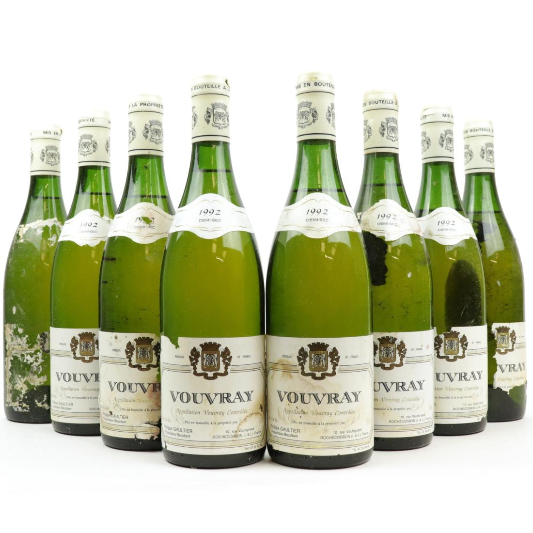 Image for P.Gaultier Demi-Sec 1992 Vouvray