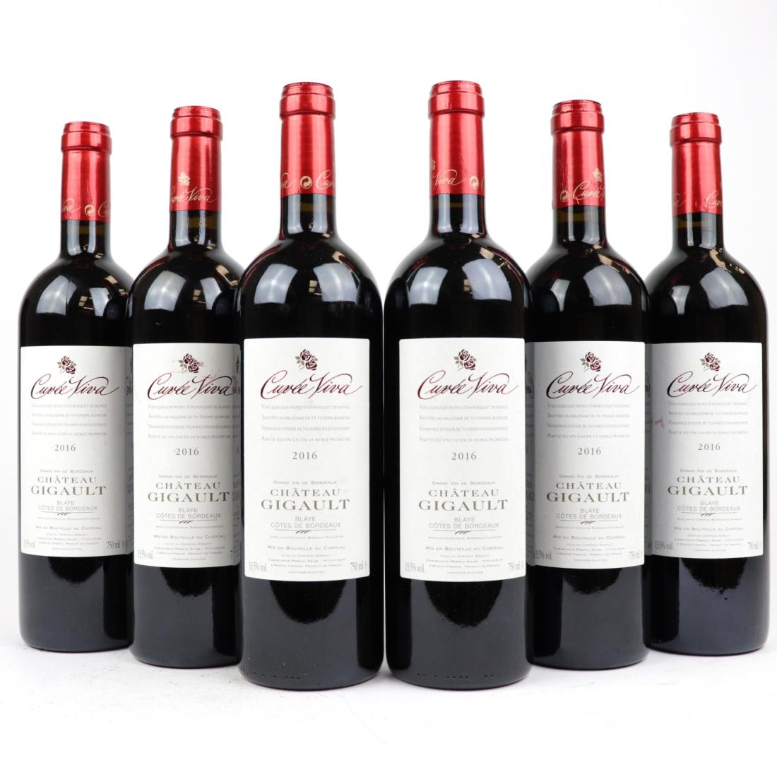Ch. Gigault Cuvee Viva 2016 Cotes De Blaye 6x75cl