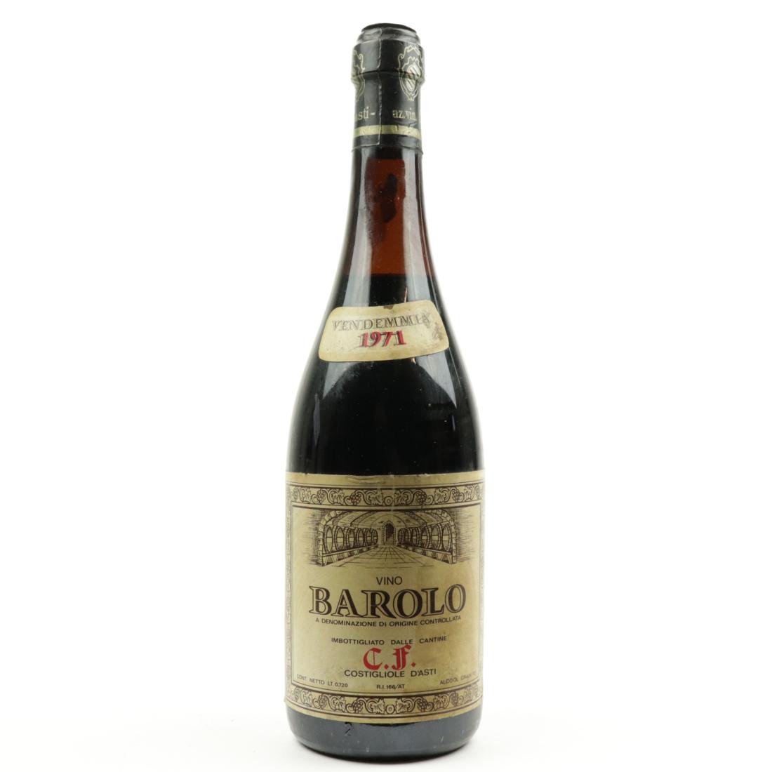 Image for C.F. 1971 Barolo