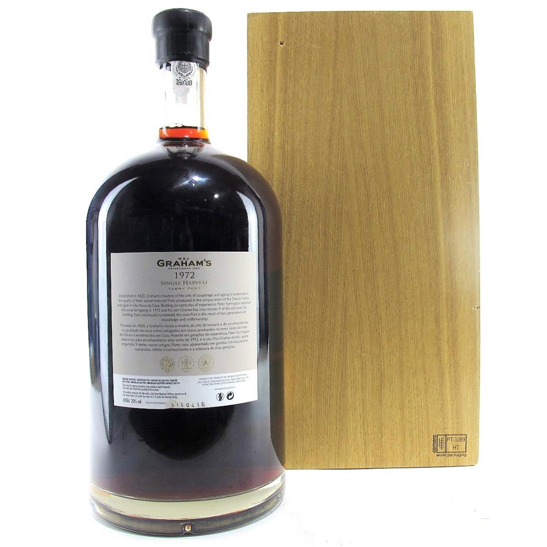 Image for Graham's 1972 Single Harvest Tawny Port