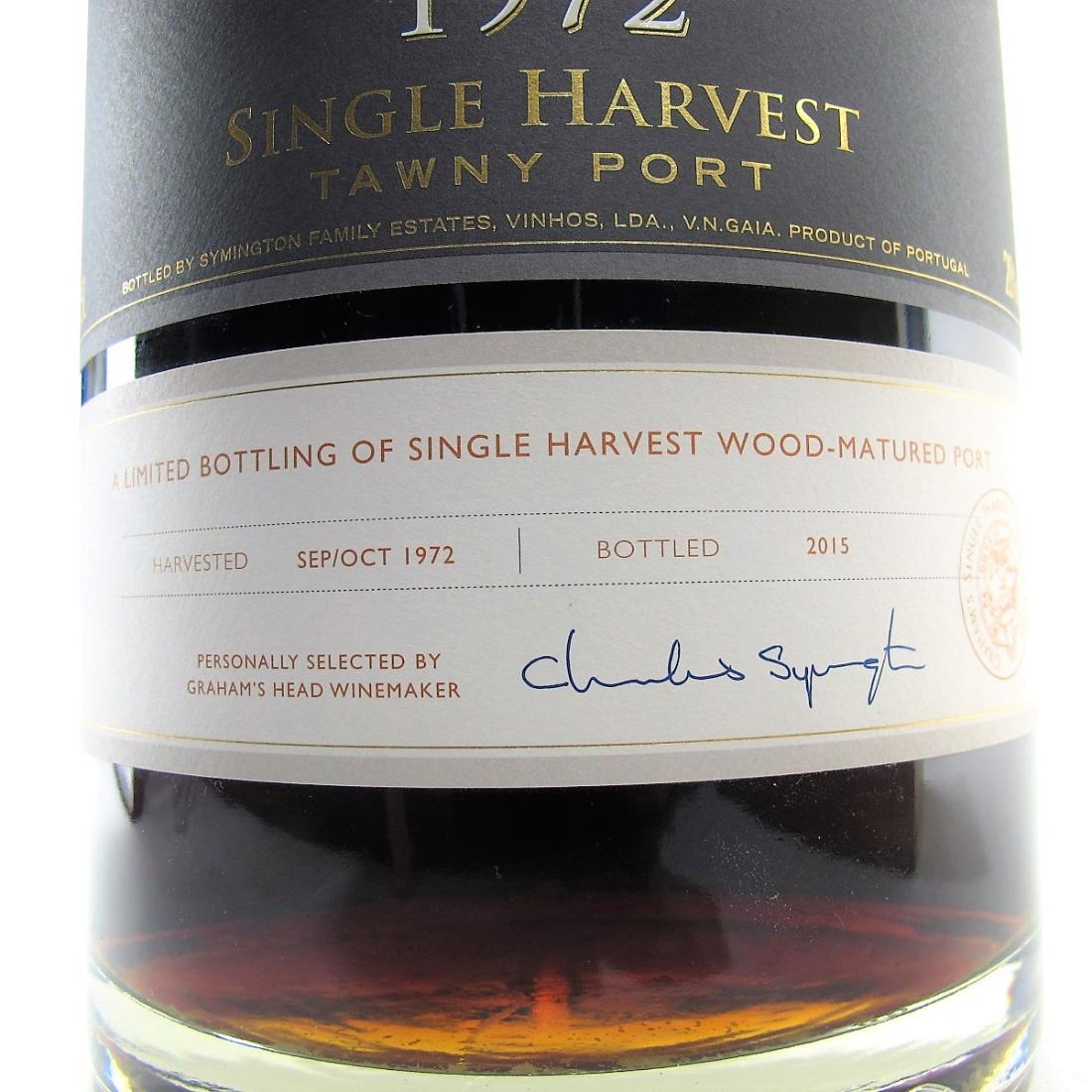 Image for Graham's 1972 Single Harvest Tawny Port