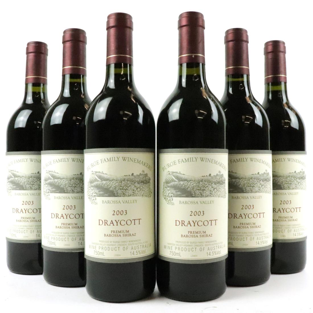 Image for Burge Family Draycott Shiraz 2003 Barossa
