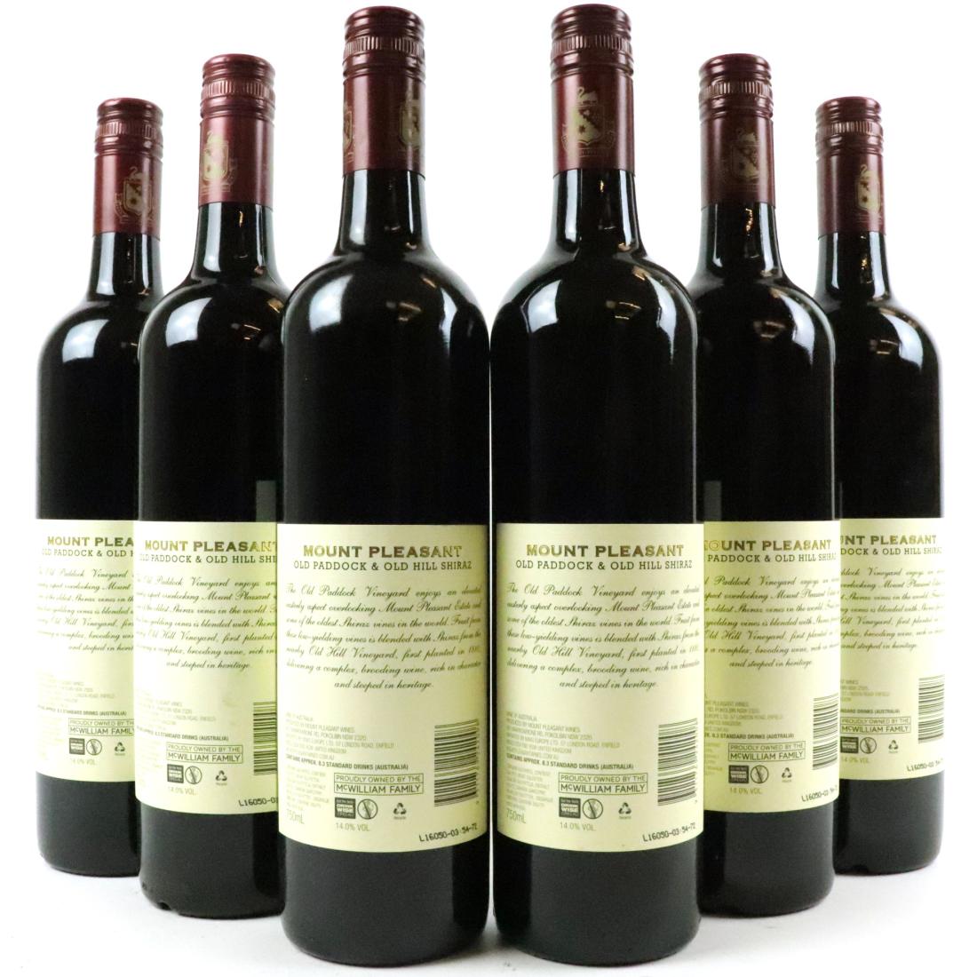 Image for Mount Pleasant Old Paddock & Old Hill Shiraz 2014 Hunter Valley