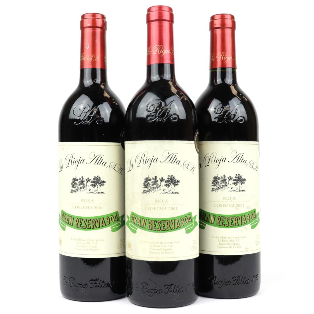 Image for La Rioja Alta 904 2001 Rioja Gran Reserva