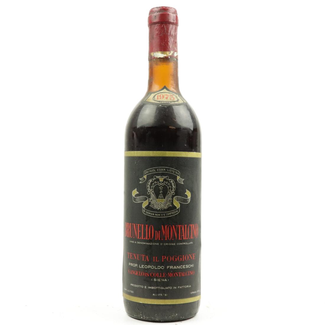 Image for Poggione 1975 Brunello di Montalcino