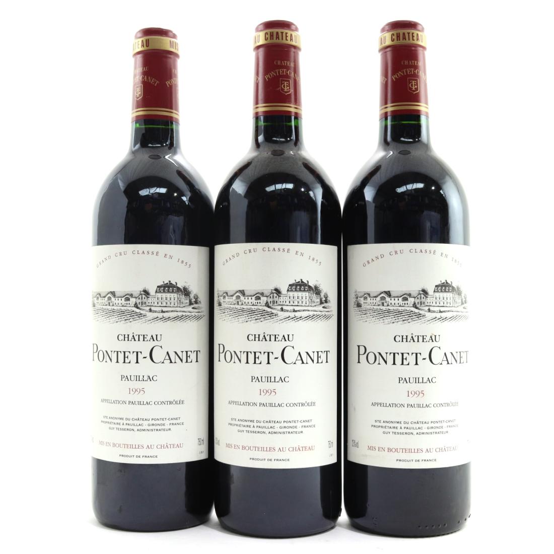Image for Château Pontet-Canet 1995 Pauillac x 5