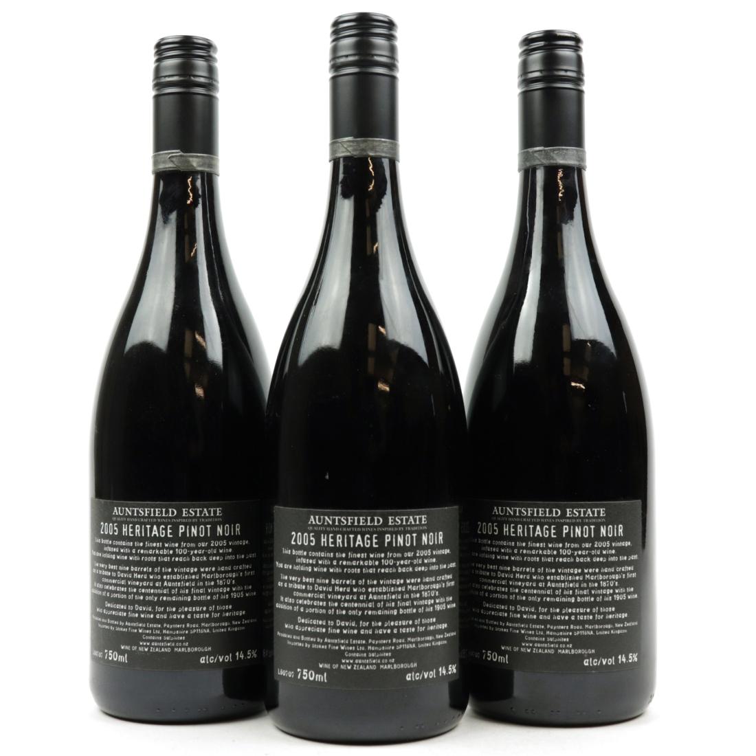 Image for Auntsfield Heritage 2005 Pinot Noir Marlborough