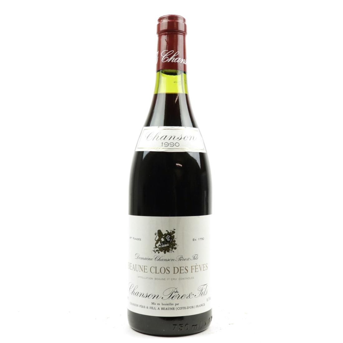 Image for Chanson Clos Des Feves 1990 Beaune 1er-Cru